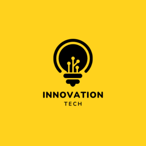 Black-Minimalist-Technology-Light-Bulb-Logo-2